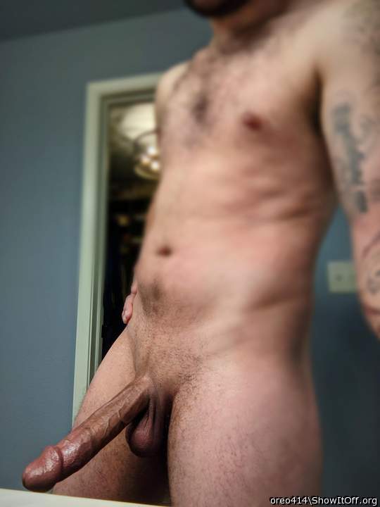 I could be taking that big and beautiful shaven dick all day