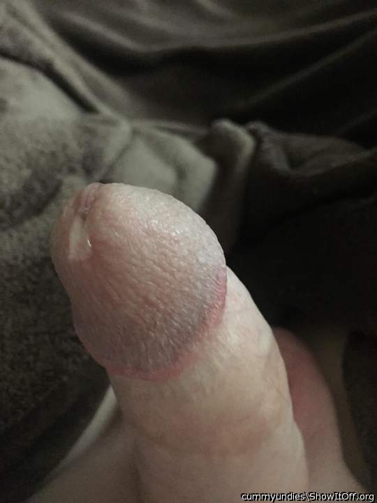 Nice dew drop coming from ur cum slit guy - looks so lickabl