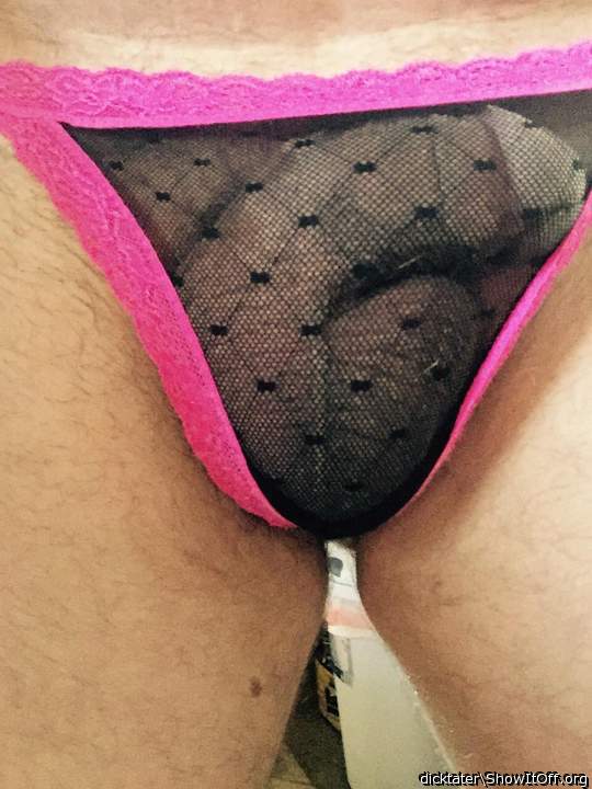 hot cock in panties  