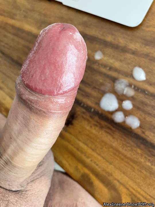 Looks tasty cock and cum