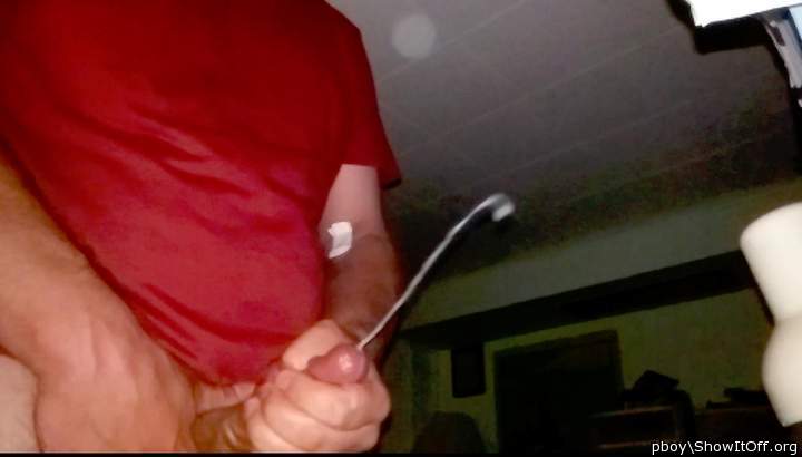 Nice big cumshot!