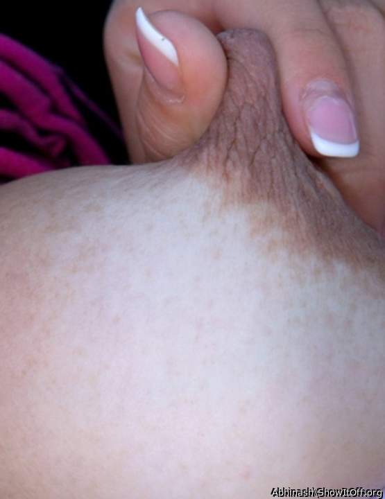 My gf nipple