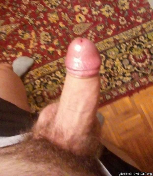 A nice cock over balls