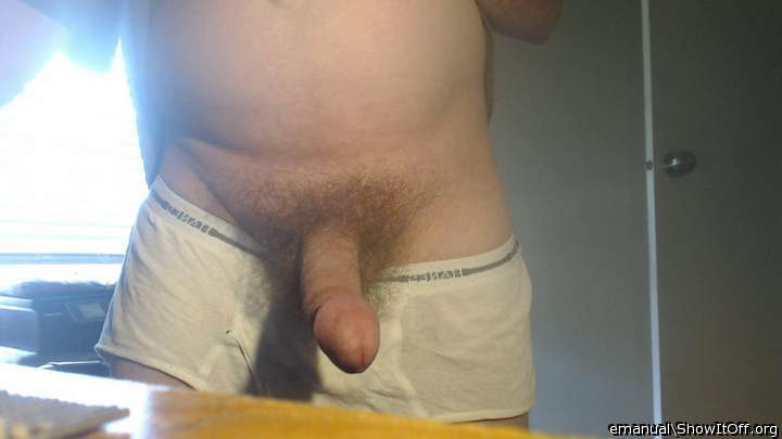 Mmmmm. When can it be my turn to pull your shorts down?
