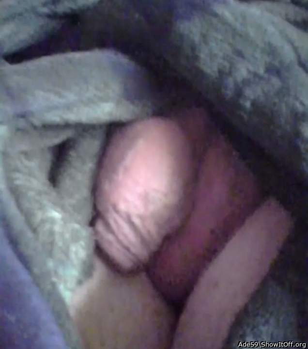 Warm robe, warm cock!