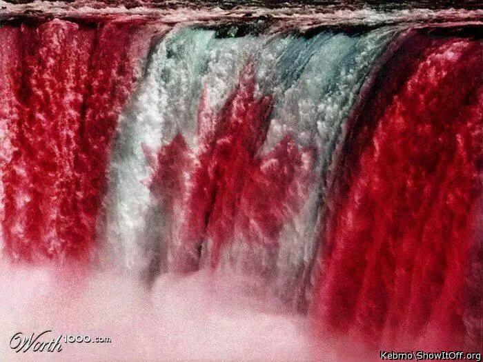 Happy Canada Day from Niagara Falls!!