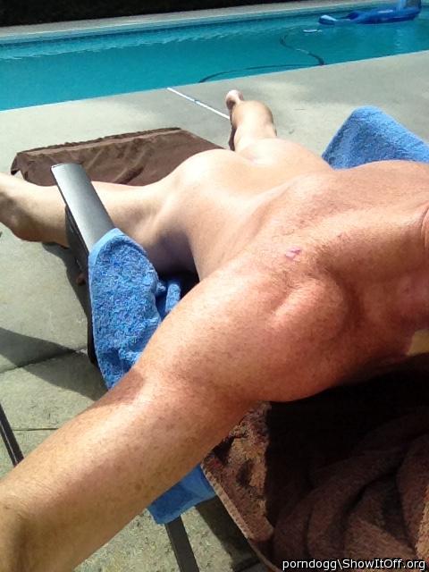 My pool is very private