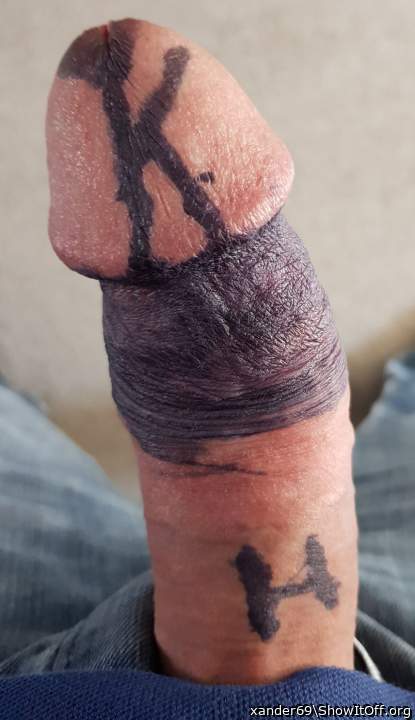indelible ink I hope?