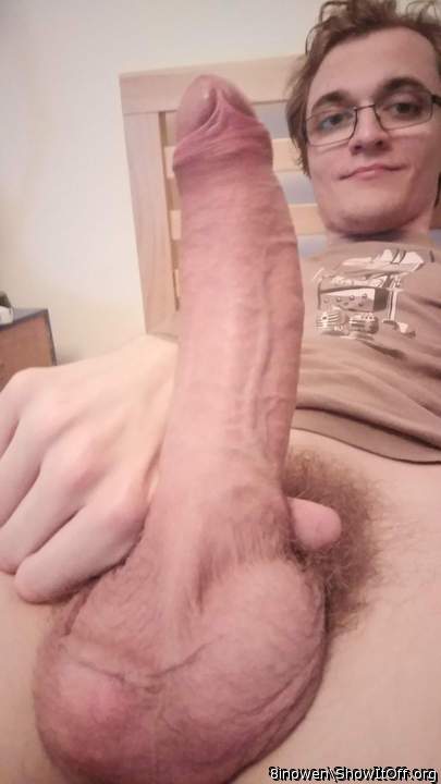 AWESOME HARD-ON and BALLS, PROUDLY DISPLAYED    