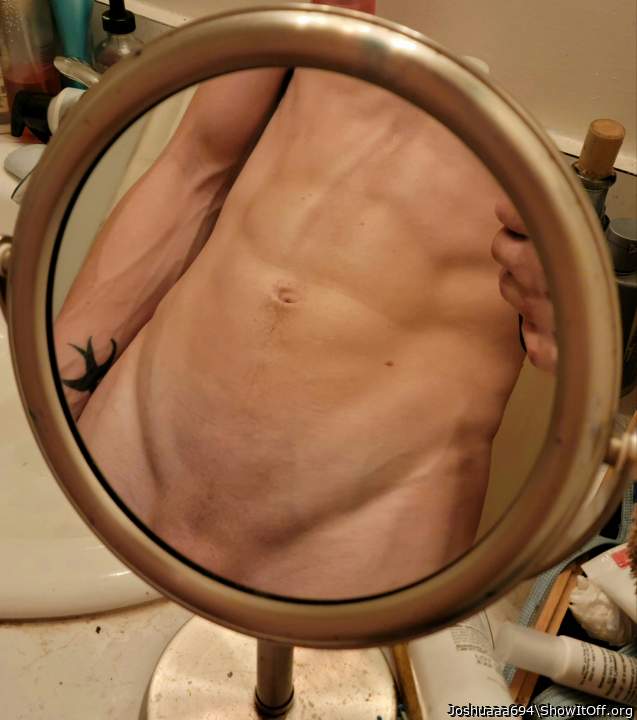 I wish I could feel those abs 