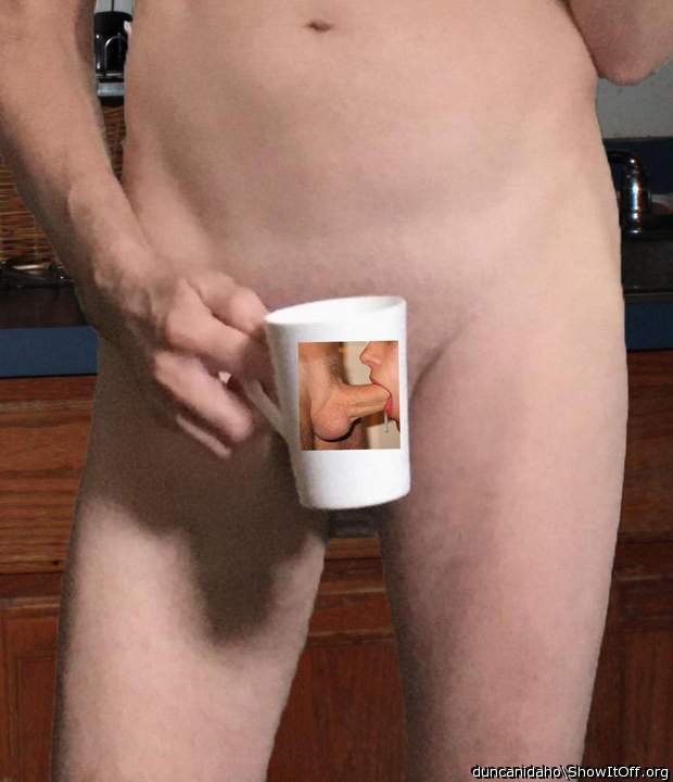suck on a mug