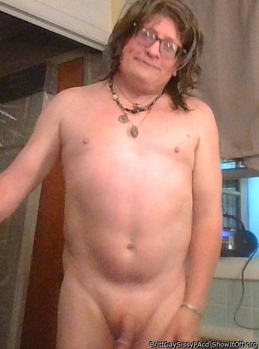 Just shaved and showered