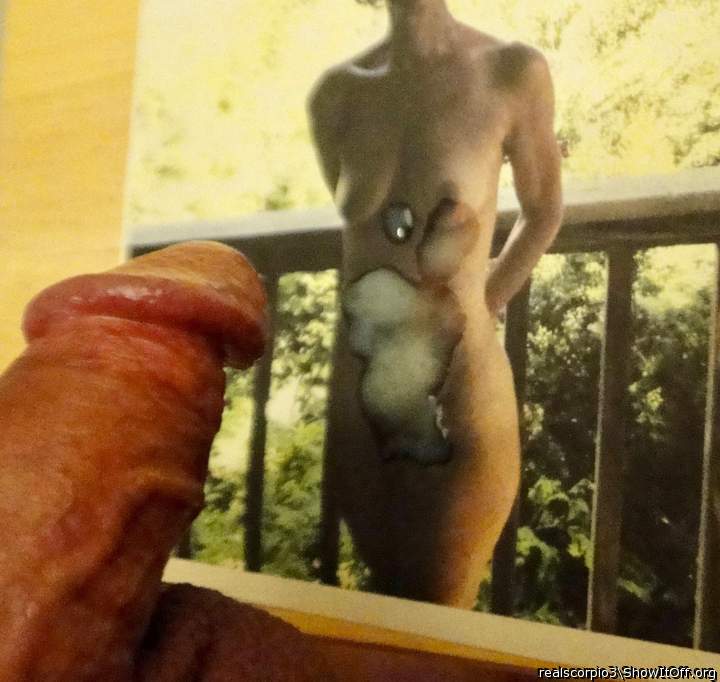 Would love to see your sticky load on my wife's ass.