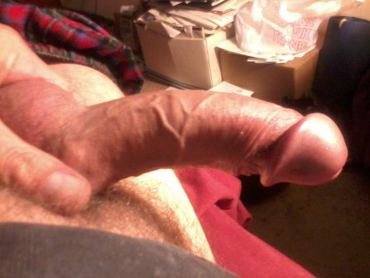 I hope this is thick enough for you! Your ass pics get me this hard!!!!