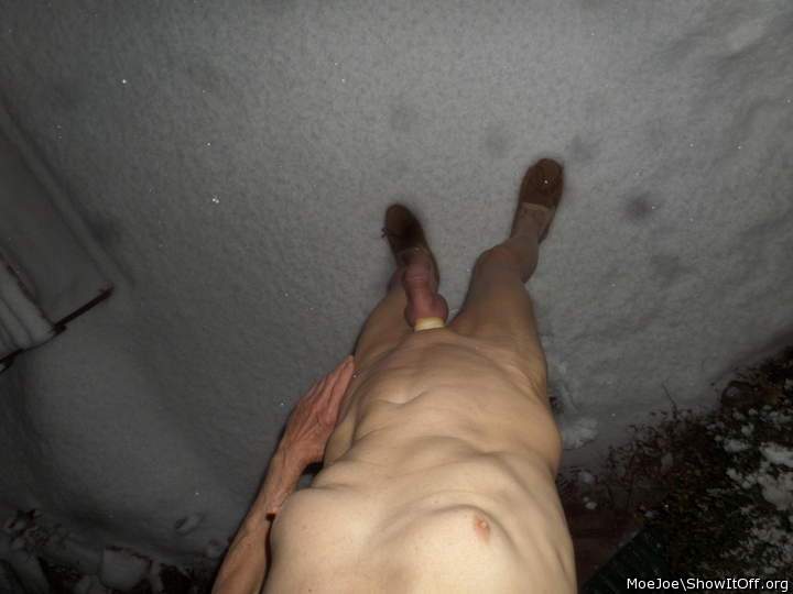 Out for a walk in the snow...