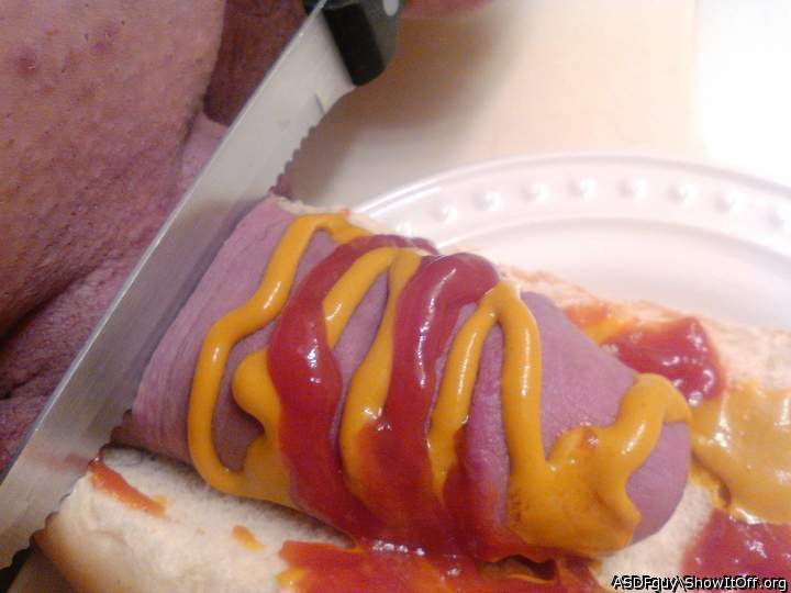 Mmm, if you're hungry, I'll let you have it! ;)