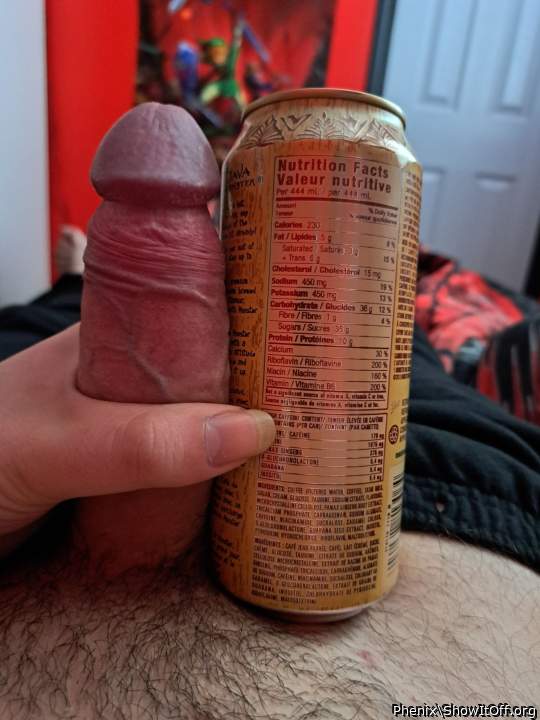 Pretty cock! I'd lick it
