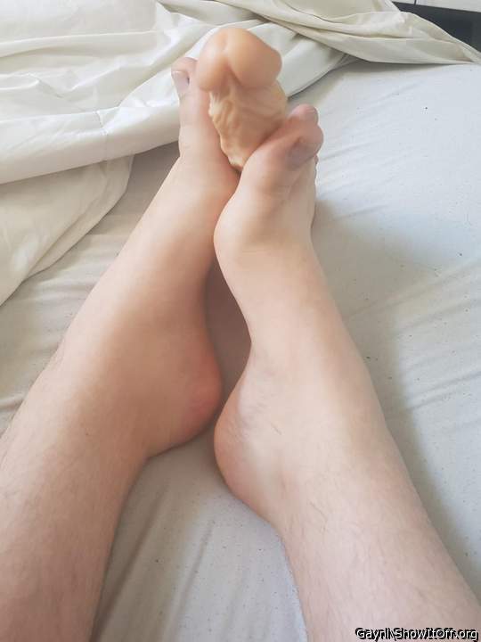 lekkere voetjes voor mijn lul &#128166;  