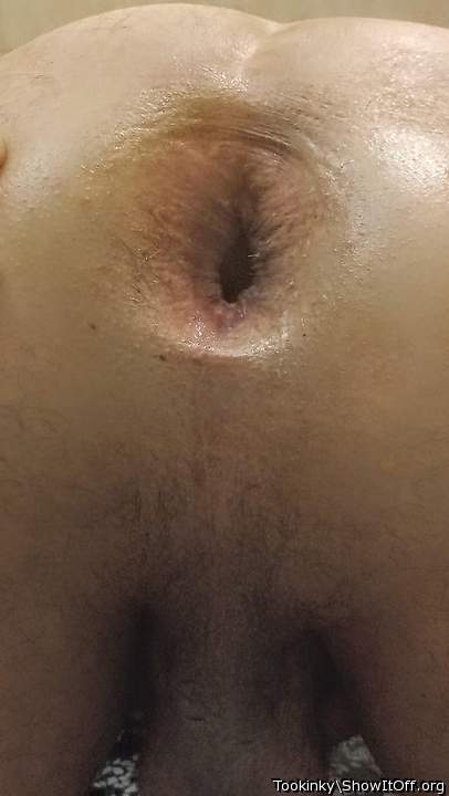 My gapping asshole