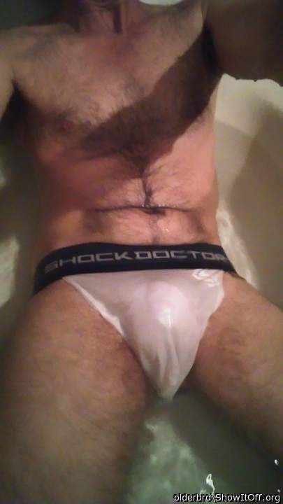 Jock in bath