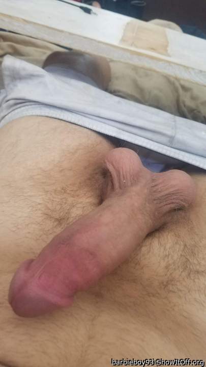 My balls separated like they had beef.