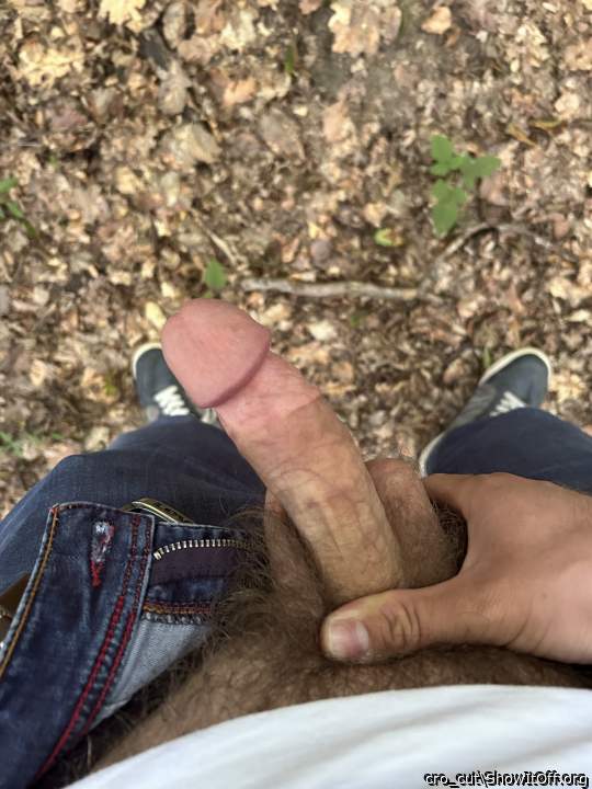 I'd drop to my knees to suck a load from your hot thick cock