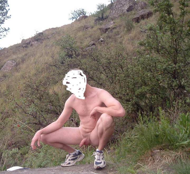 went for a walk - naked