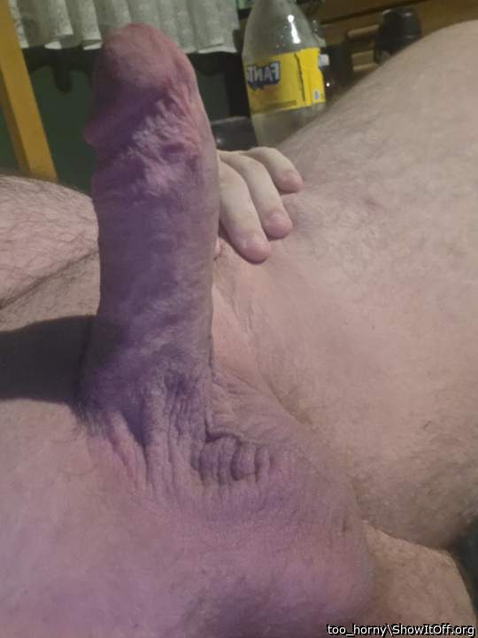 Nice big rock hard piece of man meat 😜 