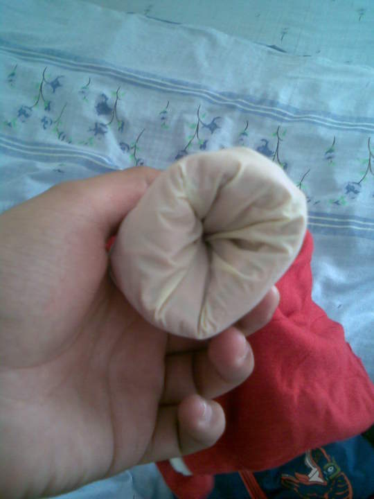 Home made fleshlight