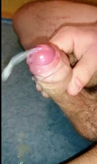 superb cum shot,, and a fat cock! nice