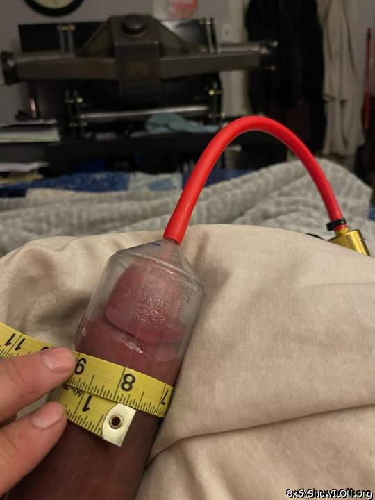 Measuring outside of pump