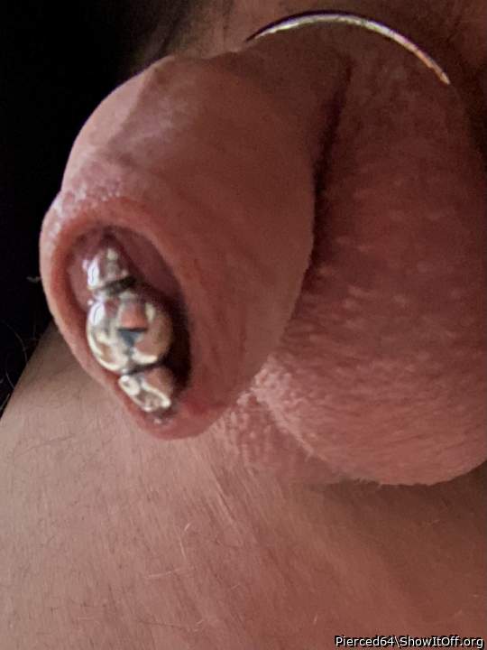 Not the best picture but new bigger ring.
