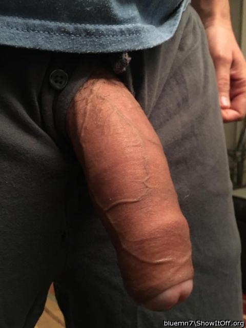 Never been a fan of an uncut cock, but you're plenty long an
