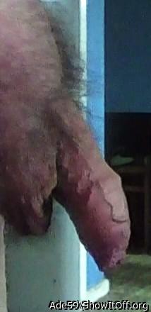 hot profile of your beautiful uncircumcised penis