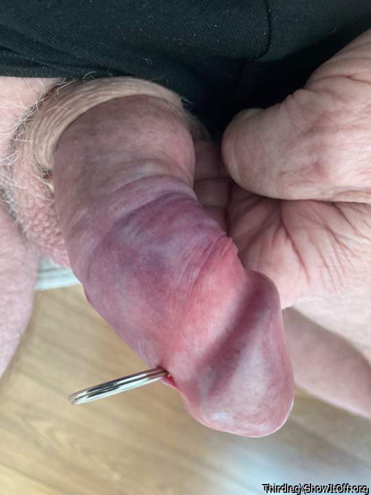Beautiful frenum piercing 