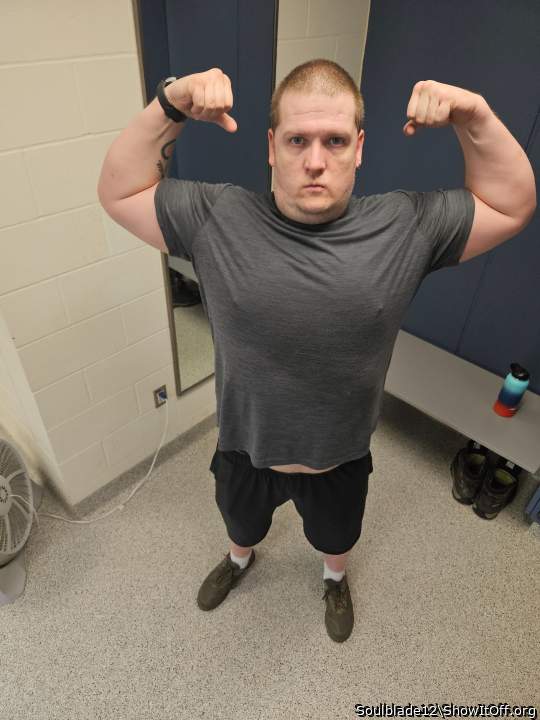 Feeling great at the gym!