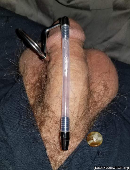 Urethral plug (cum thru) deep
