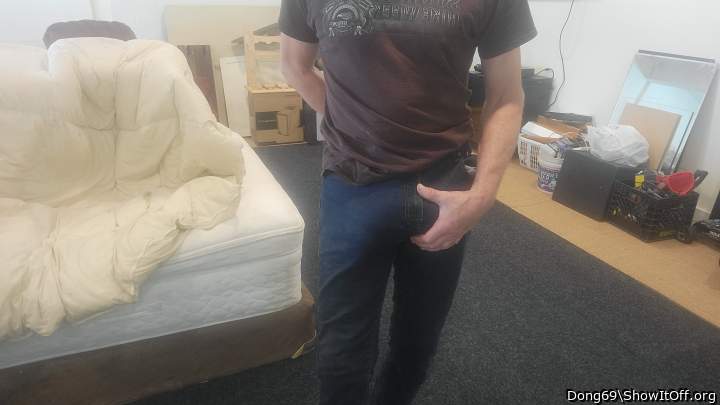 About too head out think any ladies will notice the horse between my legs!!!
