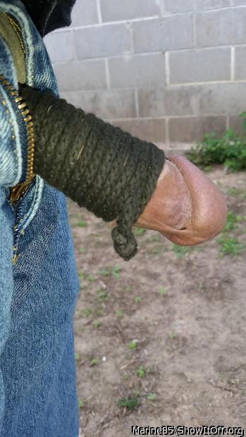 Tied cock