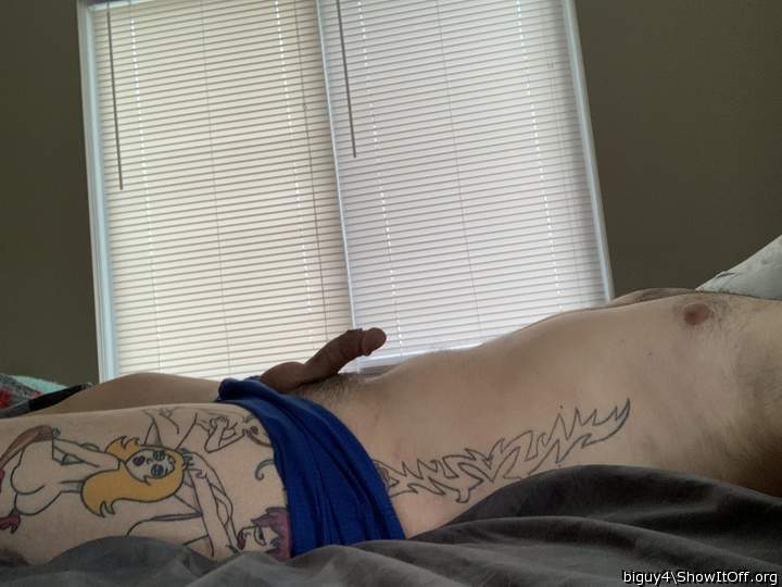 Love your sexy body and cock, great ink!
