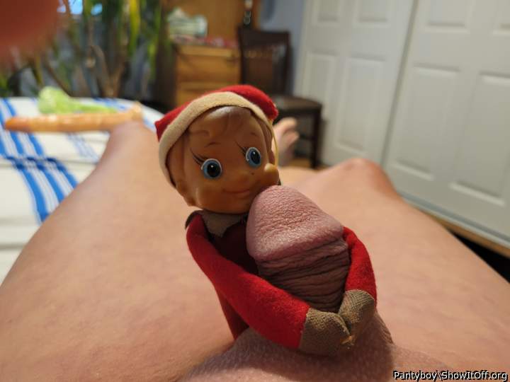 Nice Elf on your cut cock head pic.  I'm sure the Elf was ve