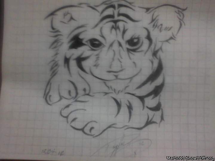 Tiger cub