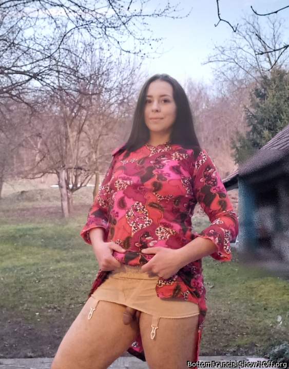 Sissy slut in public