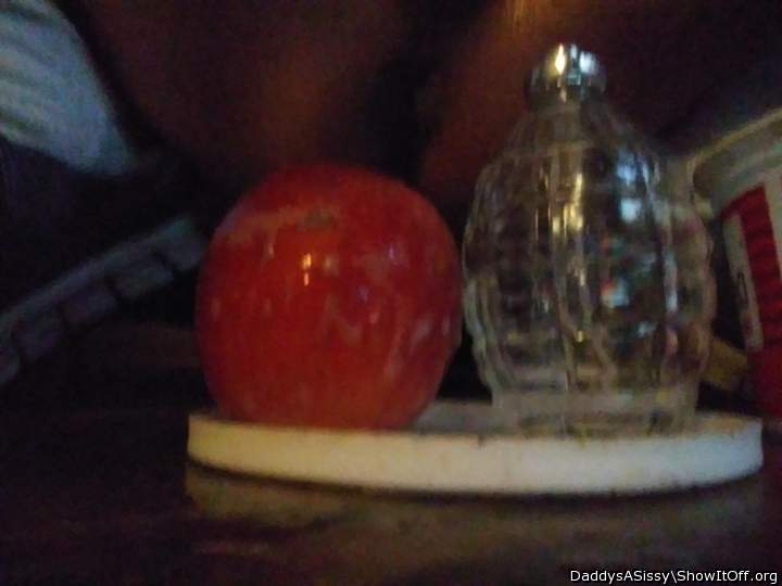 Photo of a boner from DaddysASissy