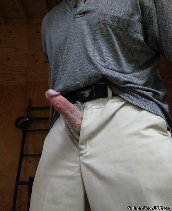 He's feeling frisky this morning.