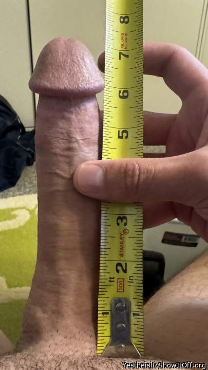 A little over 7