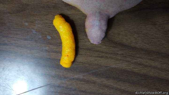 me vs cheese doodle