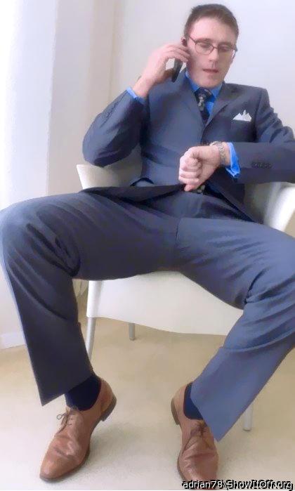 MEN in SUITS and wearing GLASSES are a HUGE TURN-ON    