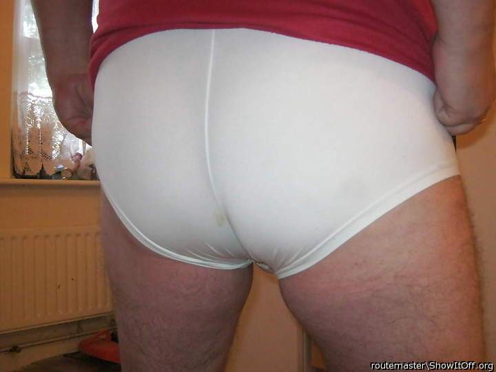 My bum in tight football shorts