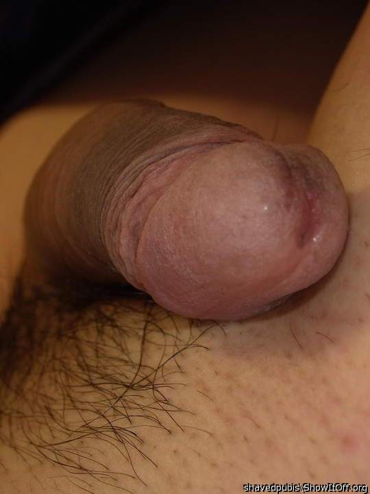 Photo of a drain pipe from shavedpubis
